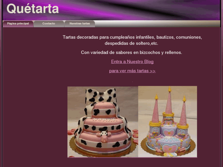 www.quetarta.es