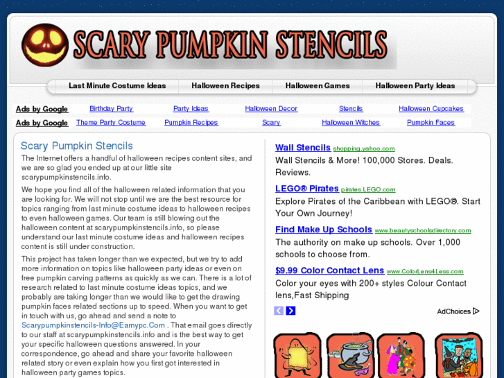 www.scarypumpkinstencils.info