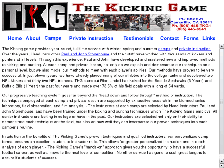 www.thekickinggame.com