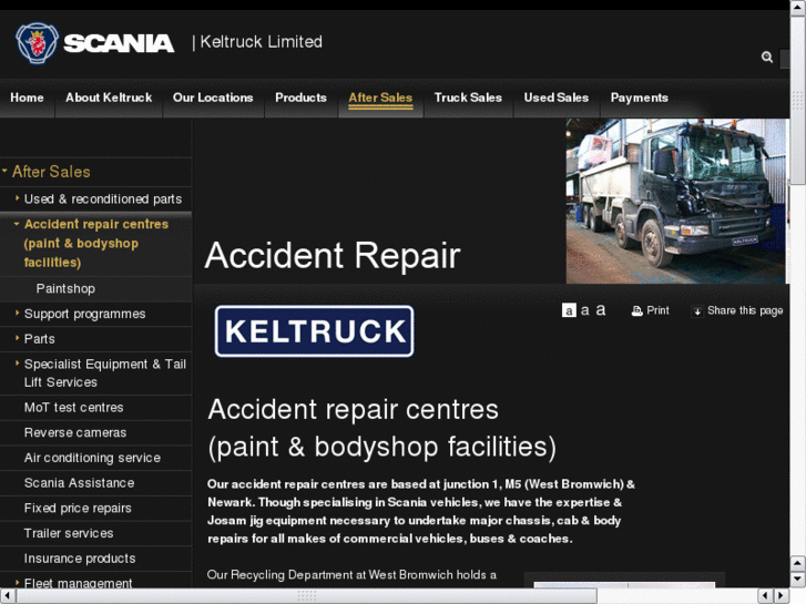 www.truckaccidentrepaircentre.com