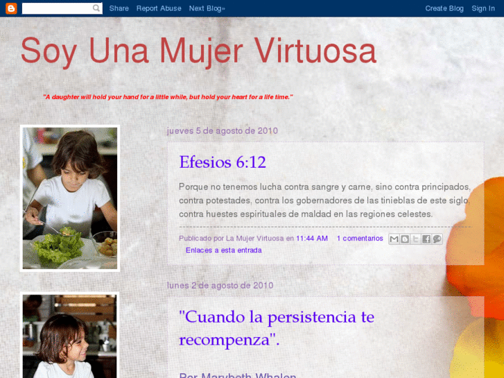 www.unamujervirtuosa.com