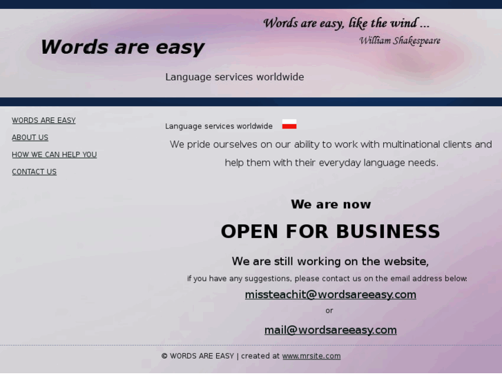 www.wordsareeasy.com