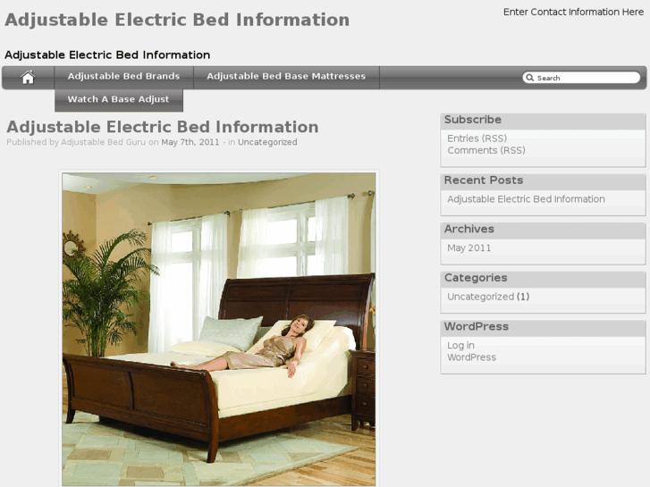 www.adjustable-electric-bed.com