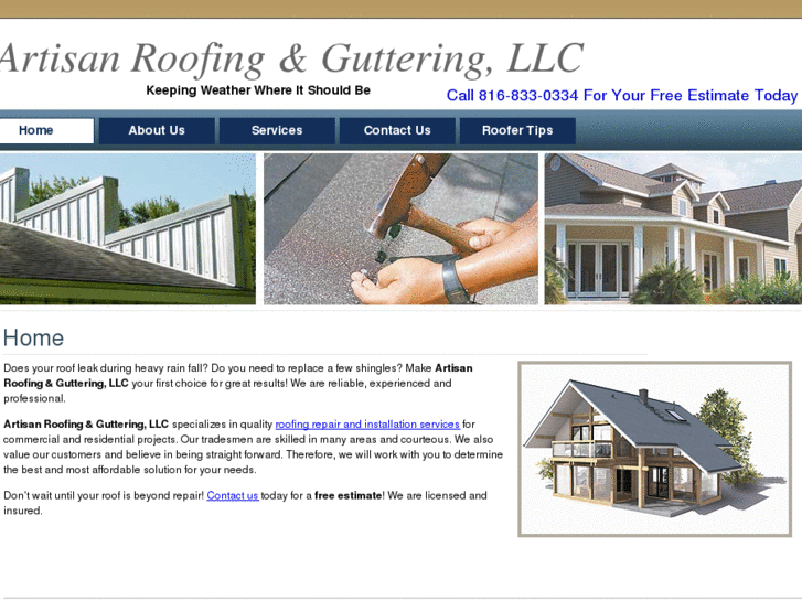 www.artisanroofingandguttering.com