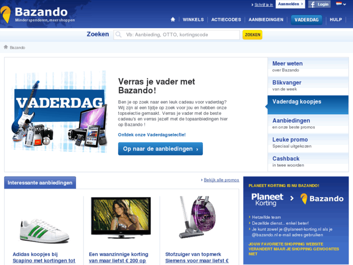 www.bazando.nl