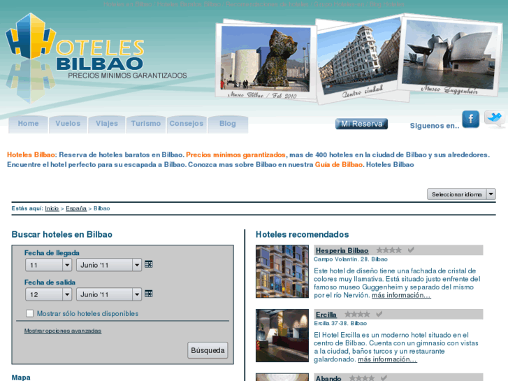 www.bilbaohoteles.net