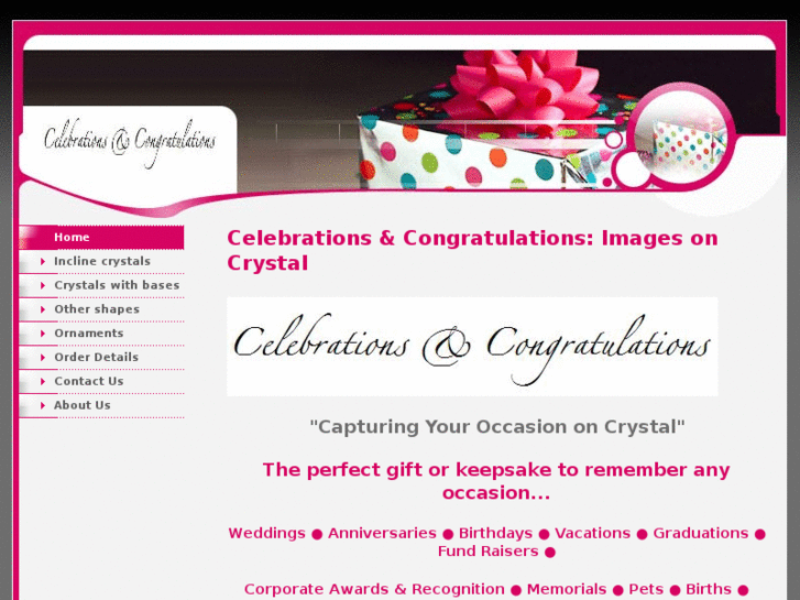 www.celebrationsandcongratulations.com