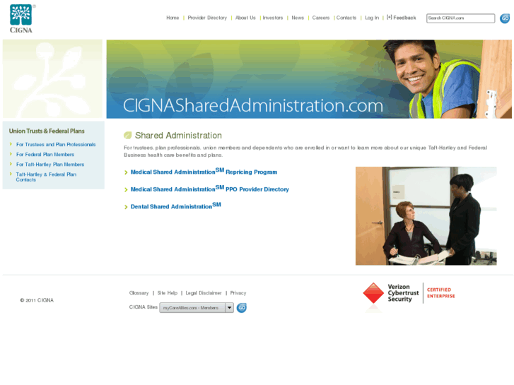 www.cignasharedadministration.com