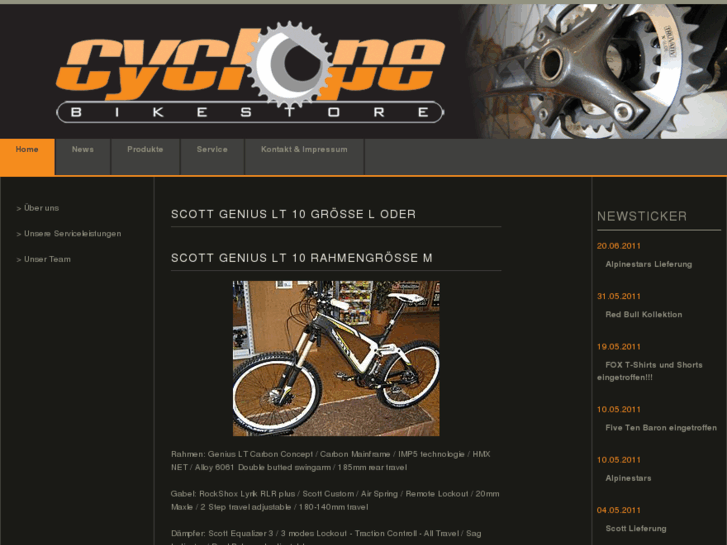www.cyclope-bikestore.com