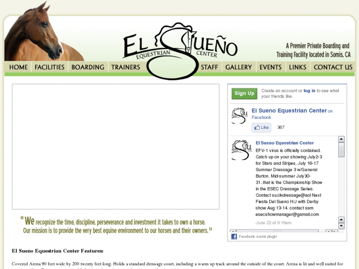 www.elsuenoequestriancenter.com