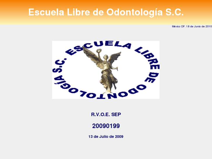 www.escuelalibredeodontologia.com