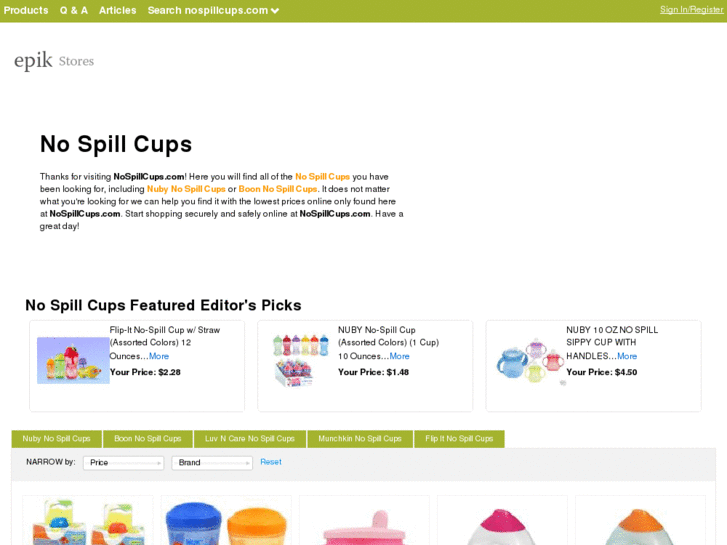 www.nospillcups.com