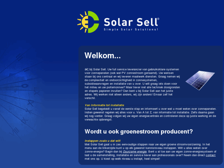 www.solar-sell-holding.net