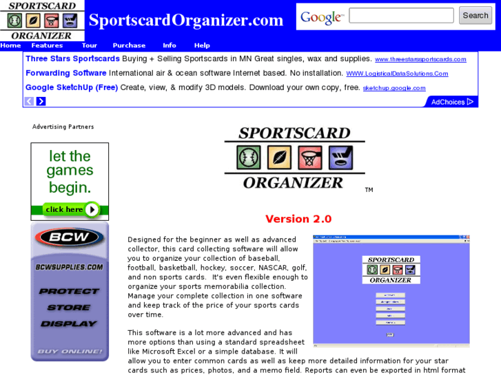 www.sportscardorganizer.com