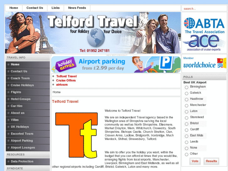 www.telfordtravel.com