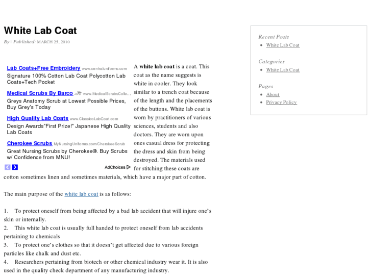 www.whitelabcoat.org