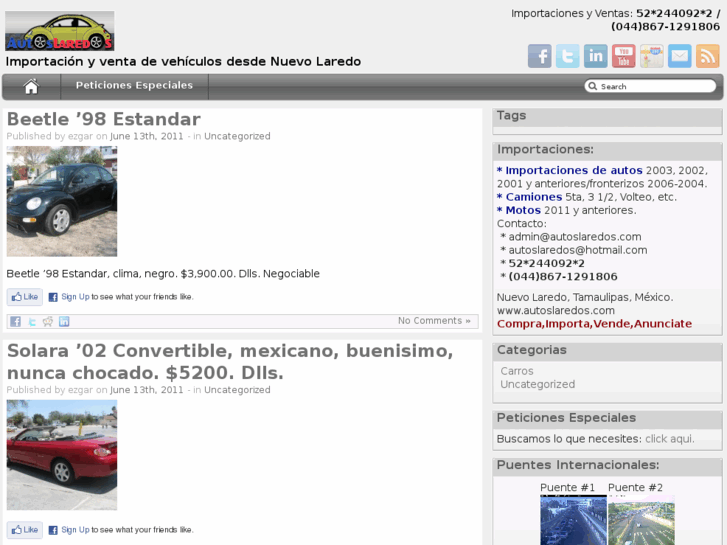 www.autoslaredos.com