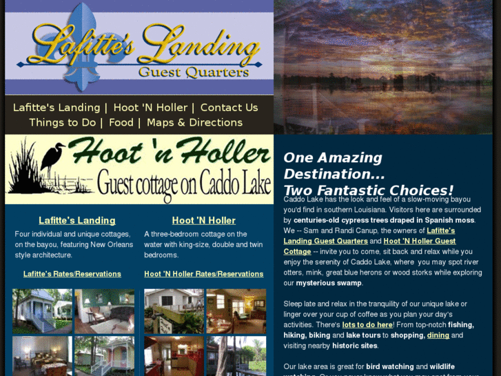 www.caddolodging.com