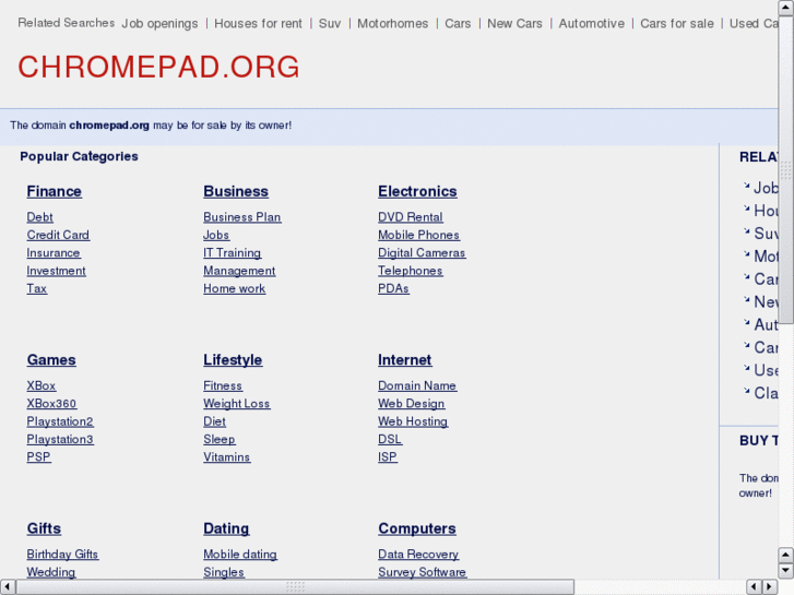 www.chromepad.org