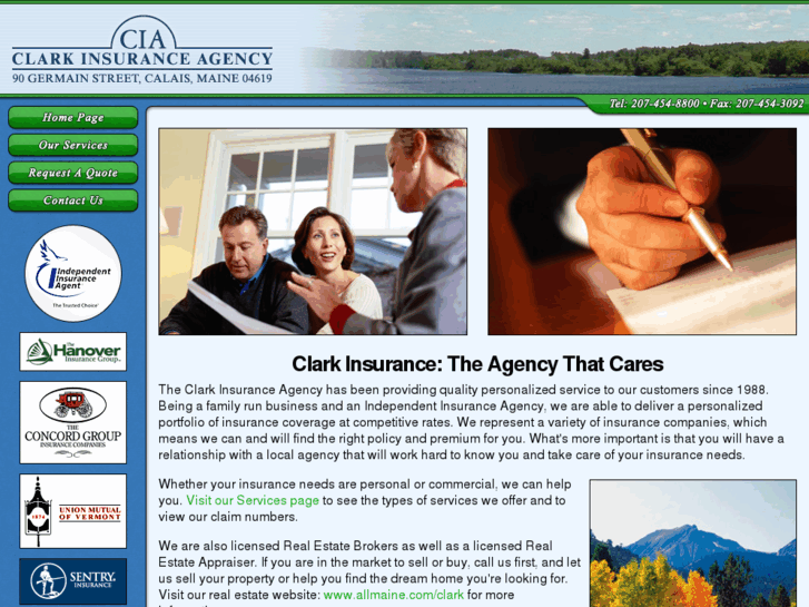 www.clarkinsurancecalais.com