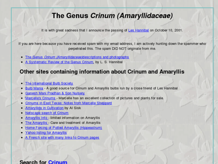 www.crinum.org