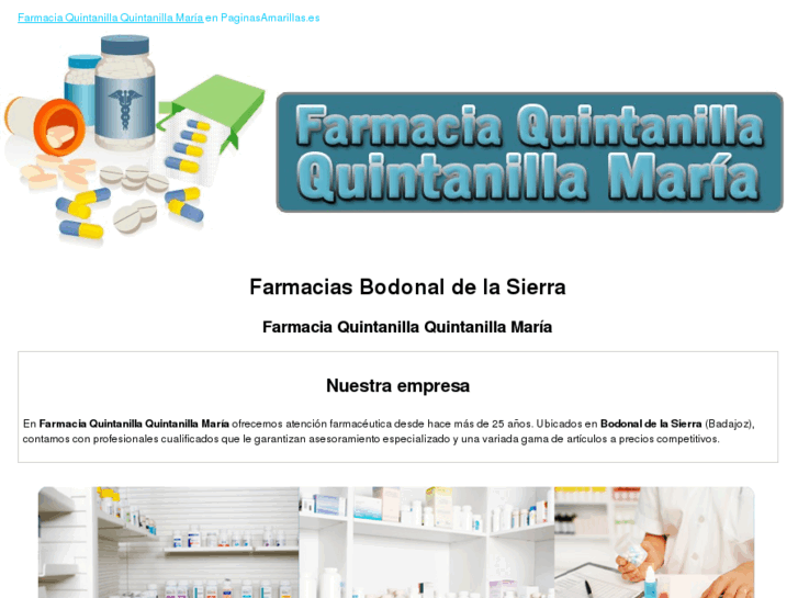 www.farmaciamariaquintanilla.com