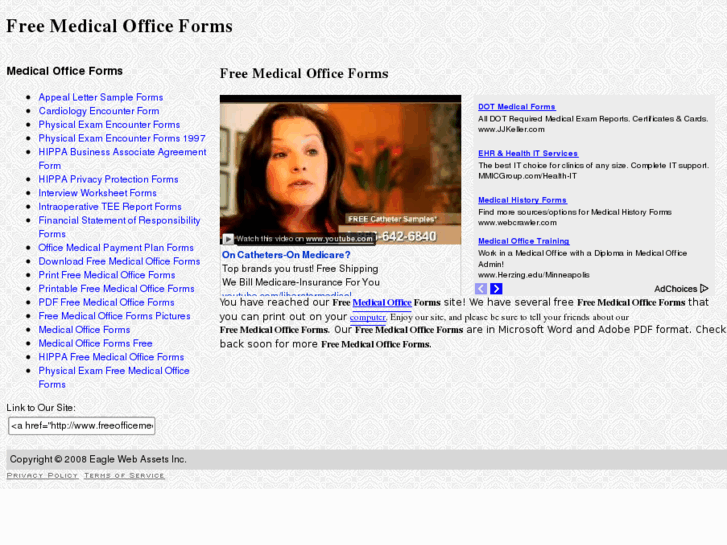 www.freemedicalofficeforms.net