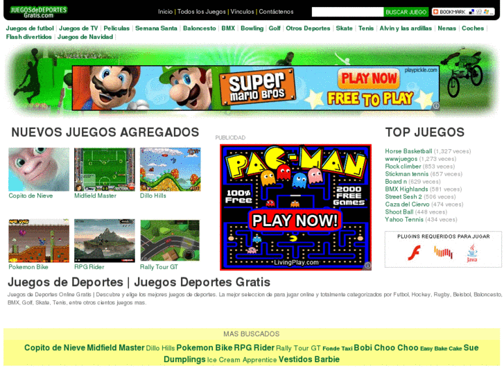 www.juegosdedeportesgratis.com