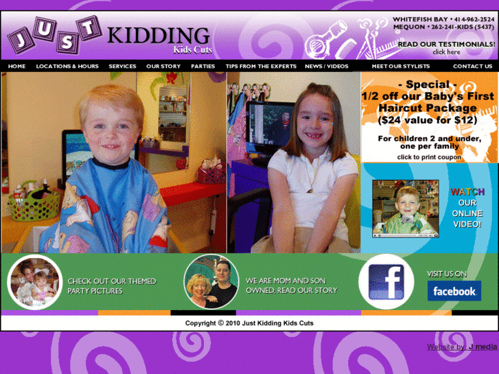 www.justkiddingkidscuts.com