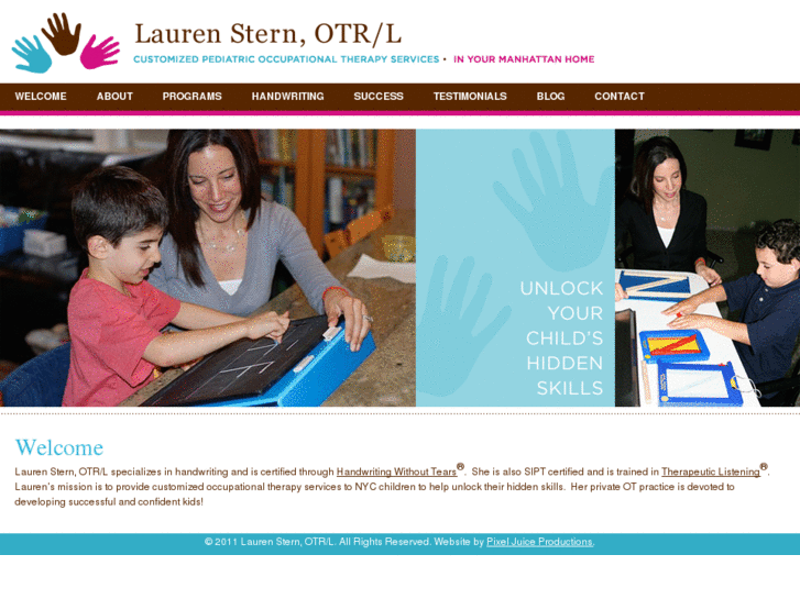 www.laurensternkidsot.com