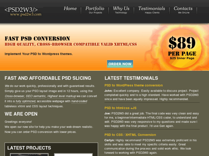 www.psd2w3.com