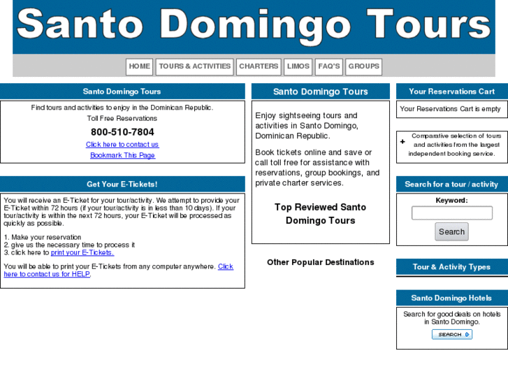 www.santodomingotours.net