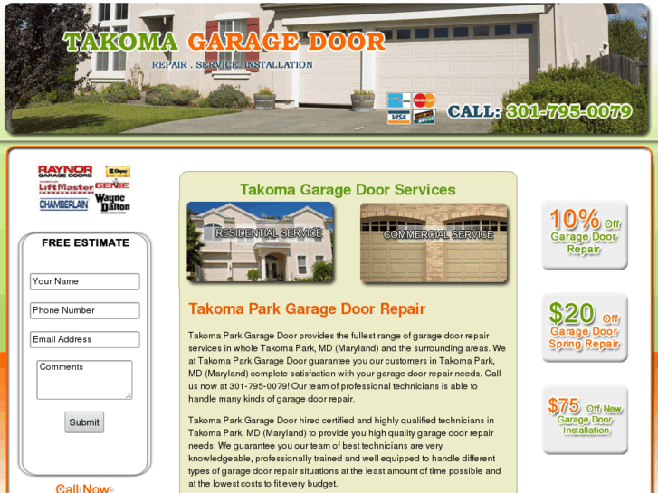 www.takomaparkgaragedoor.com