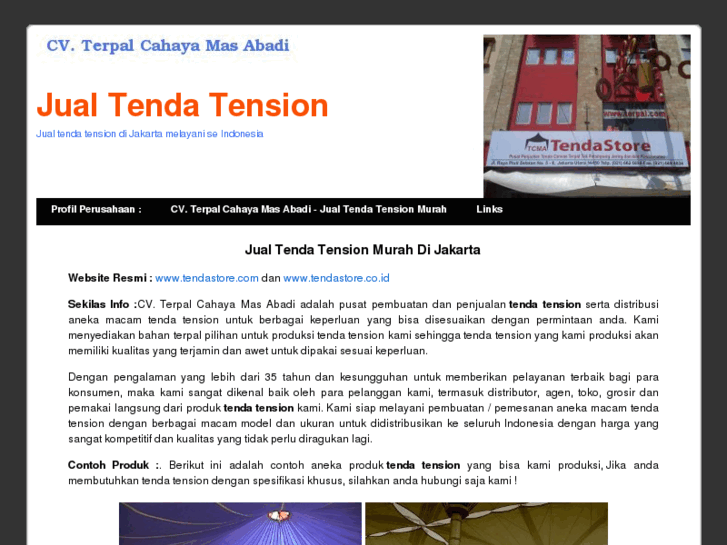 www.tenda-tension.com