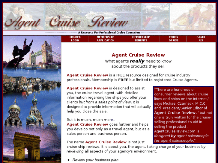 www.agentcruisereport.com