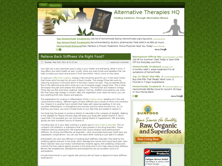 www.alternativetherapieshq.com