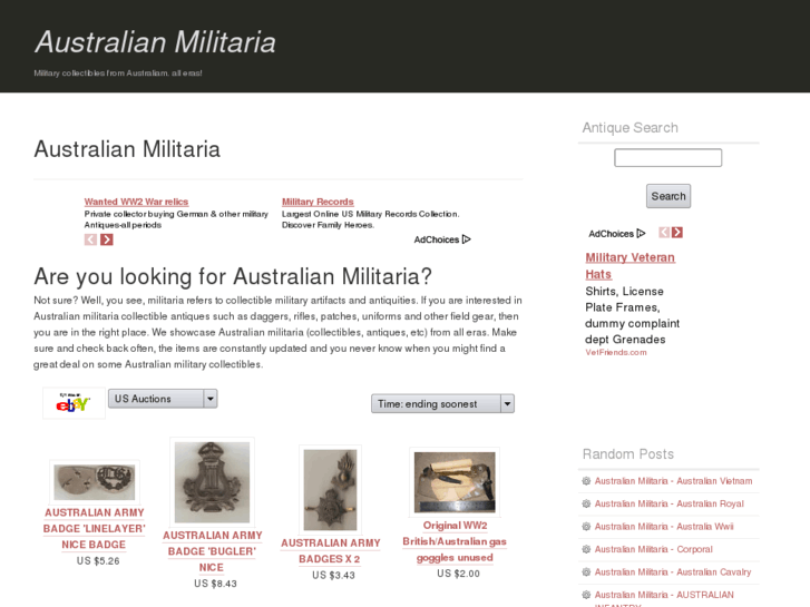 www.australianmilitaria.com