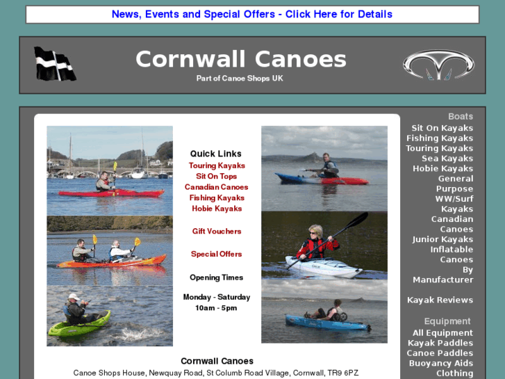 www.cornwall-canoes.co.uk