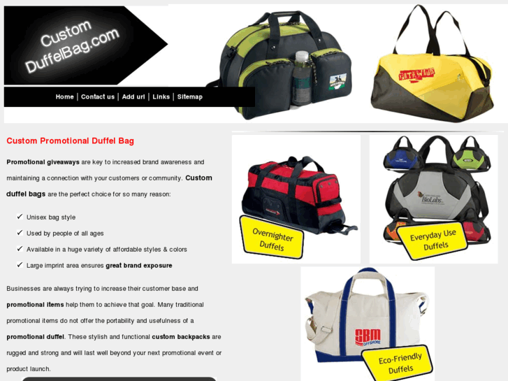 www.customduffelbag.com