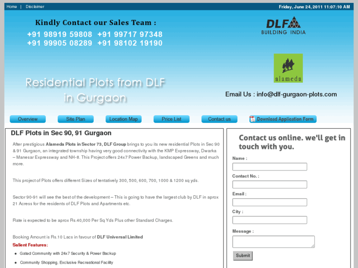 www.dlf-gurgaon-plots.com