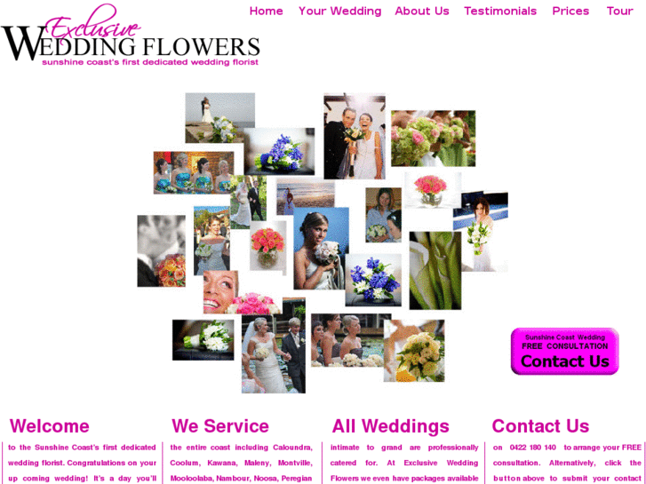 www.exclusiveweddingflowers.com