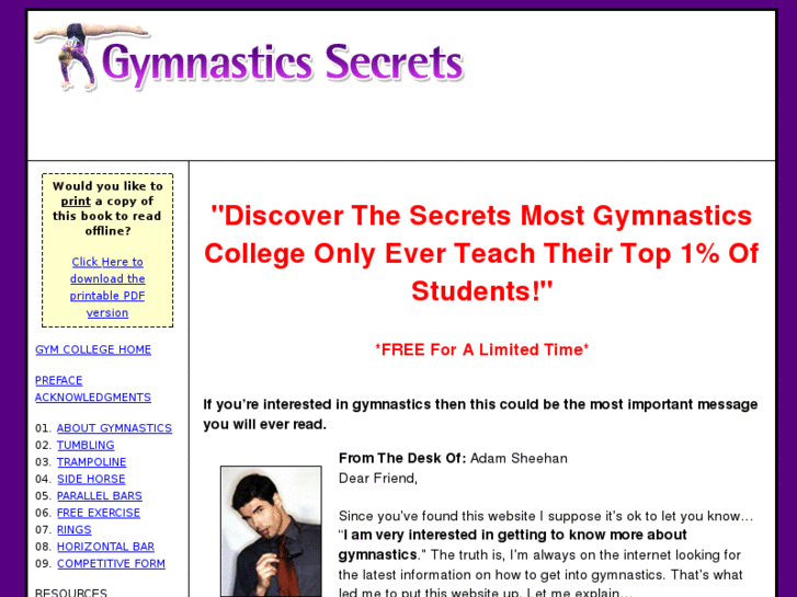 www.gymnasticscollege.net