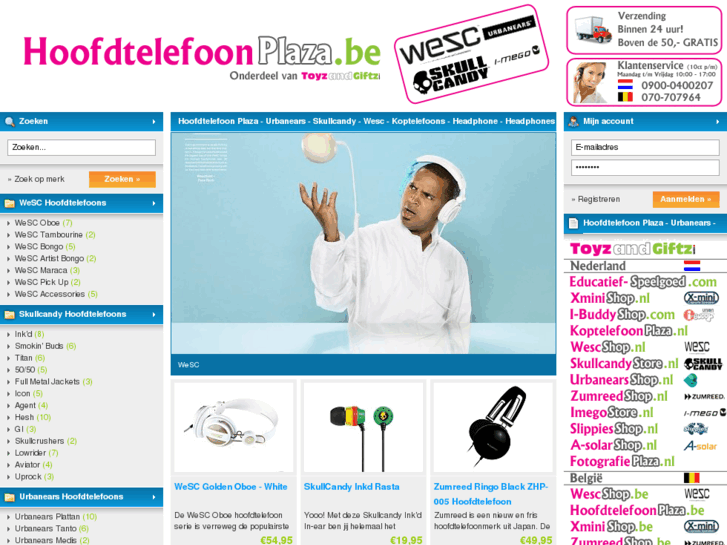 www.hoofdtelefoonplaza.be