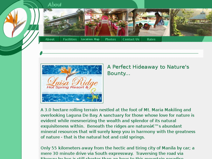 www.luisaridgeresort.com