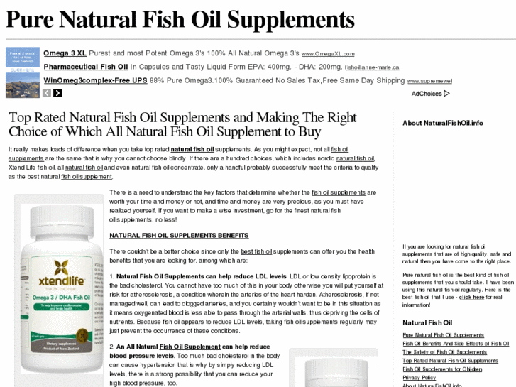 www.naturalfishoil.info