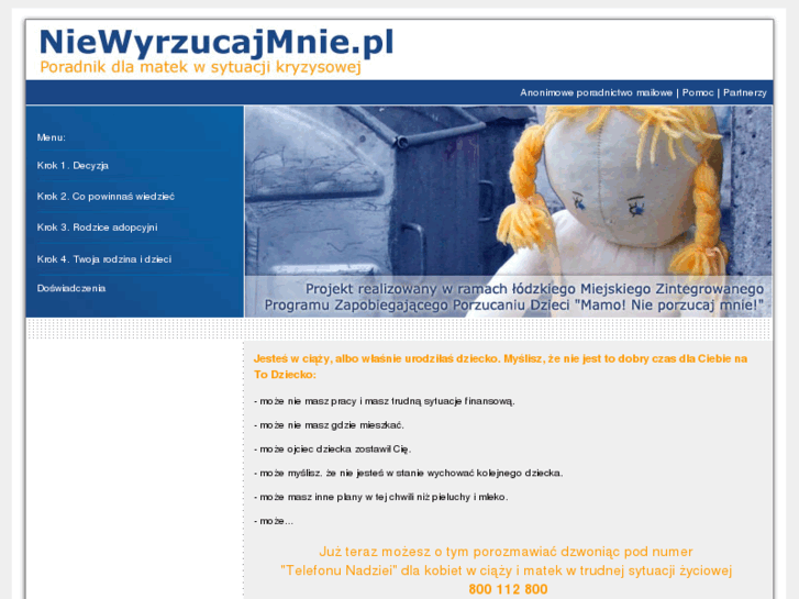 www.niewyrzucajmnie.pl