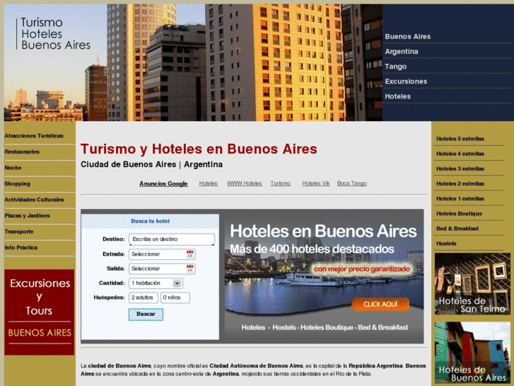 www.turismohotelesbuenosaires.com