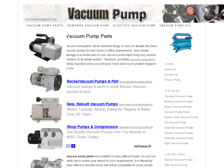 www.vacuumpumpparts.org