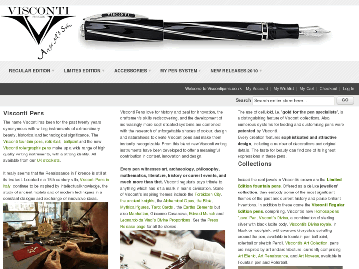 www.viscontipens.co.uk