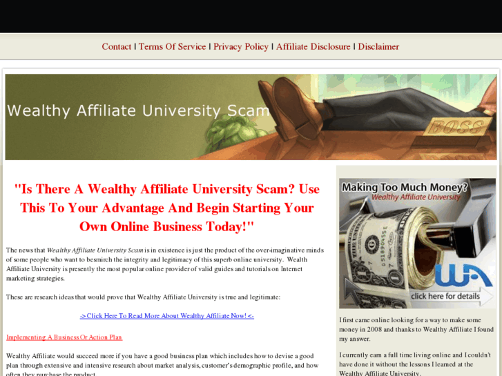 www.wealthyaffiliateuniversityscam.com